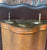 Antique Country French Provincial Copper Lavabo Wall Fountain Walnut