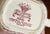 Purple English Transferware Sugar & Creamer Masons Ascot Flower Basket & Butterfly