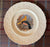 Antique Pratt Cauldon  Meadowlark & Goldfinch Birds BirdCage Brown Transferware Plate Relief Border