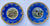 Vintage Bavarian Game Birds Woodland Snipe Plate Cobalt Blue & Gold Encrusted Scroll Border