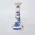 Vintage Blue & White Chinoserie Floral English Transferware Candlestick Holder Masons