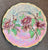 Hand Painted Royal Doulton Mottled Textural Enameled Flower Series Mums Plate