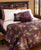 Ralph Lauren English Country Flowers Brittany Custom Made Drapes Curtain Panels Eggplant