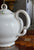 Rare Vintage Scottish Tartan Plaid Teapot w/ Thistle & Clan Lindsay
