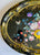 Vintage English Tole Toleware Tray Chatsworth Derbyshire House Tussie Mussie