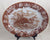 21" Vintage Huge Brown Toile Transferware Thanksgiving Dinner Tom Turkey Platter  English Ironstone Turkey Platter Enoch Woods  Circa 1930's