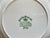English Ivy Green Transferware Salad Plate Crown Ducal Circa 1930s