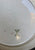 RARE Antique Green Transferware Thanksgiving Turkey Plate Florence Bisto Powell Bishop Stonier
