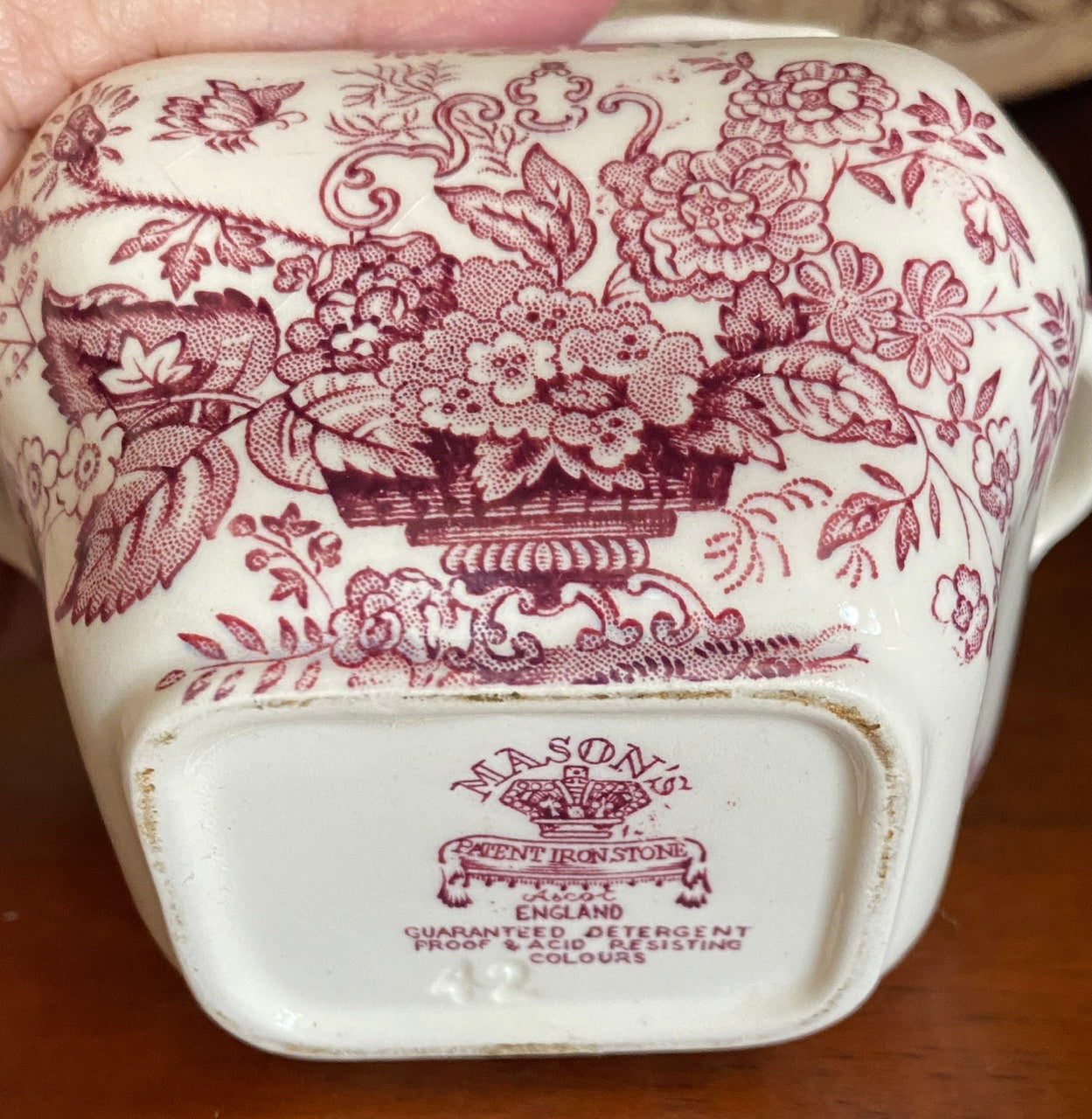 Purple Transferware