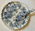 Vintage English Staffordshire Blue Transferware Cake Plate / Platter & Spatula Pastry or Pie Server
