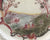 Stunning Royal Cauldon Square Brown Transferware Plate Embossed / Relief Sunflower Border Frames Mounting Fishing Scene #7