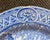 Early 19th Century Davenport Pastoral Staffordshire Blue Transferware Plate
