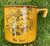 Rare 1930 Crown Devon Black Transfeware Amber Glazed Hunt Scene Punch Bowl Ladle & 10 cups