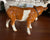 Vintage Country French / English Cow Figurine Goebel