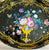 Vintage English Tole Toleware Tray Chatsworth Derbyshire House Tussie Mussie