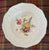 Masons Floral Transferware Hand Painted Rimmed Bowl Embossed Oak Leaf & Acorn Border