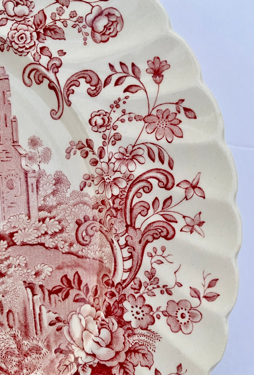 Red Transferware