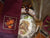 Set of 6 Embroidered Autumn Pumpkin & Vine Napkins  Kitchen Dish Tea Towel