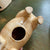 Vintage Antique Country French Pork Cuts Pig / Hog Figurine Bank