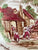 Polychrome Brown Transferware Platter Children Horses Pastoral Davenport Rural Scenes