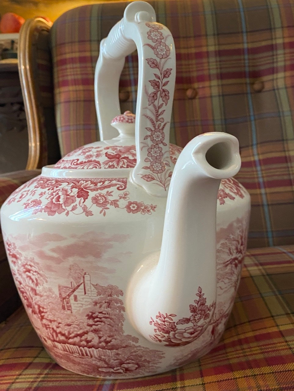 Red Transferware