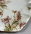 Copy of G J & Sons Botanical Brown Transferware Hexagon Plate Aesthetic Bees & Pink Daisies C 1884