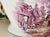 Clarice Cliff Signed Royal Staffordshire Purple Transferware large Soup Tureen Rural Scenes