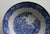 Blue & White China Transferware Staffordshire Salt Cellar Butter Dip 13 sided  English Scenery Wood and Sons