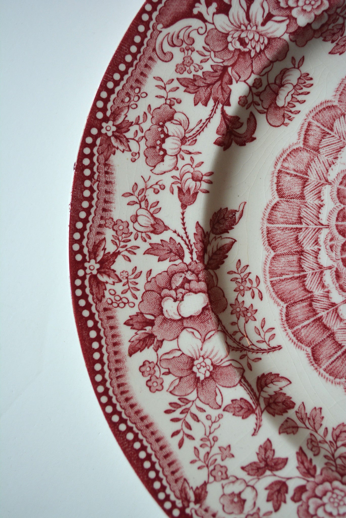 Red Transferware