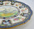 Spode Copeland Upland Wild Geese No. 10 Enameled Clobbered Antique Transferware Plate