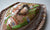 Brown English Transferware Chinoiserie Crescent Shaped Covered Dish Tureen Gazebo Hand Painted