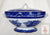 Antique Flow Blue Chinoiserie Copeland Spode Transferware Soup Tureen Circa 1876