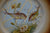 Brown Transferware Fish Plate Hand Painted Carp Lily Pad Aquatic Fishing Decor