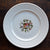 Hand Painted Wedgwood Brown Transferware Dinner Charger Plate Relief Border Multicolor Cabbage Roses