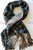 Red Tartan Plaid Houndstooth Reversible Oversized Blanket Scarf / Shawl or Table Runner - Extra Long Thick & Wide