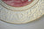 Vintage Red & Cream Toile Transferware Charger Platter Grazing Cattle Sheep Castle & Embossed Border