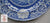 #2 c1825 Historical Staffordshire Enoch Wood & Sons Blue Transferware Plate American Independence, Pilgrims, Washington, Boxer v Enterprise