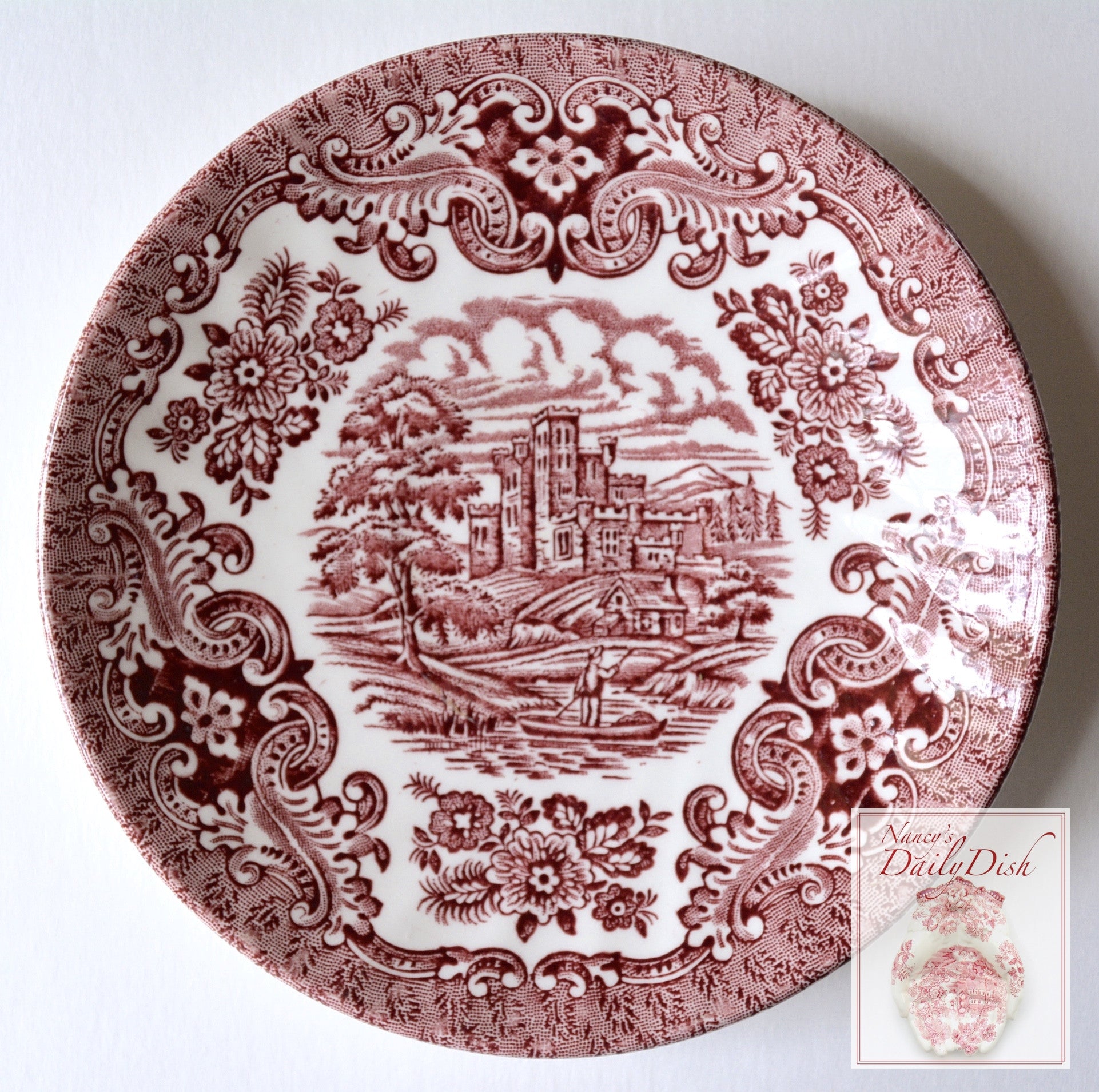 Red Transferware