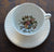 Vintage Wedgwood Hand Painted Cabbage Roses Brown Transferware  Teacup and Saucer