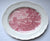 Lg Scenes After Constable Red / Pink Transferware Platter Flatford Mill Pastoral Scene Horse & Child
