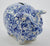 Vintage Figural Blue Transferware Chintz Pig Piggy Bank by James Kent Hard to Find