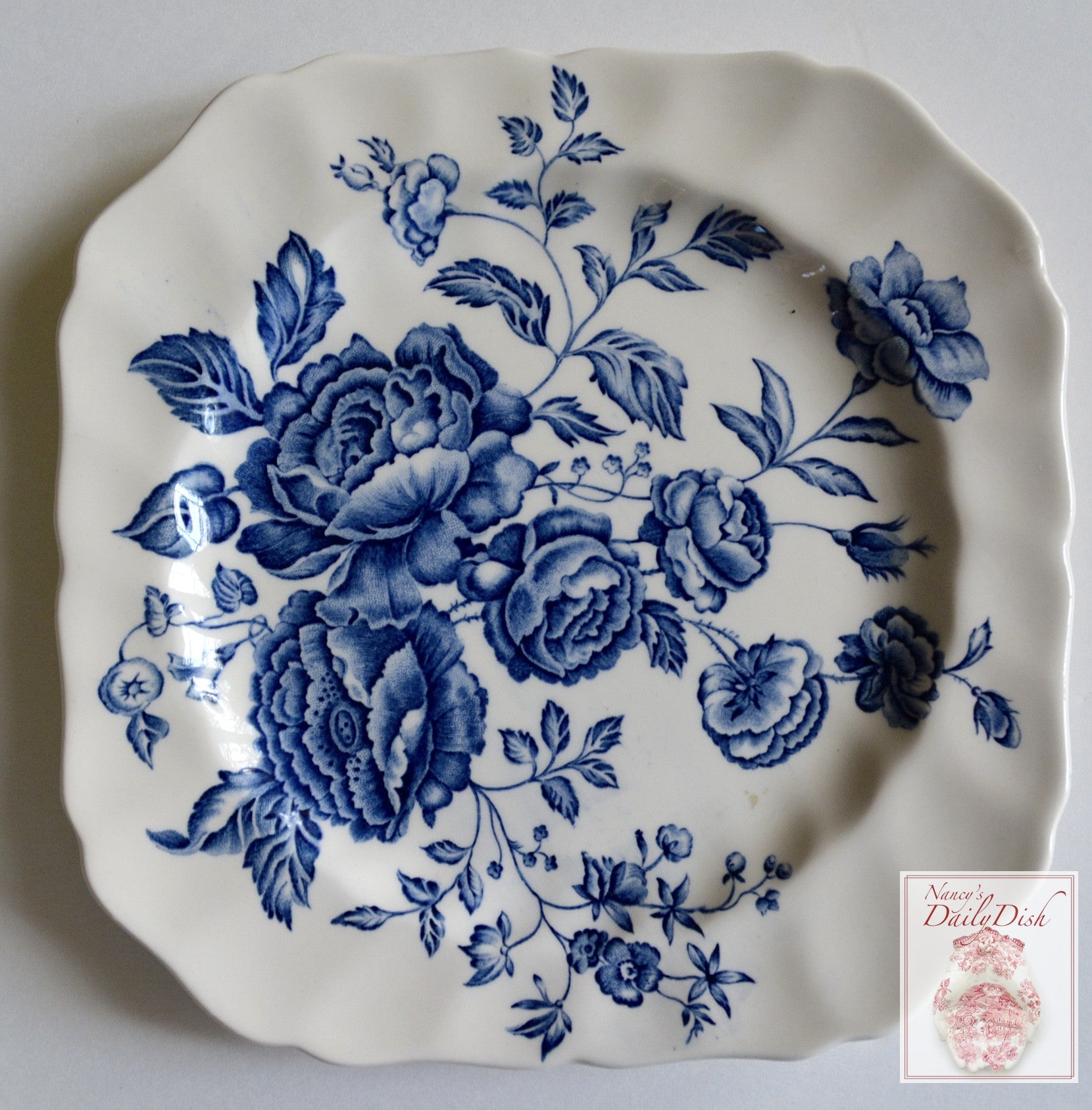 Blue Transferware