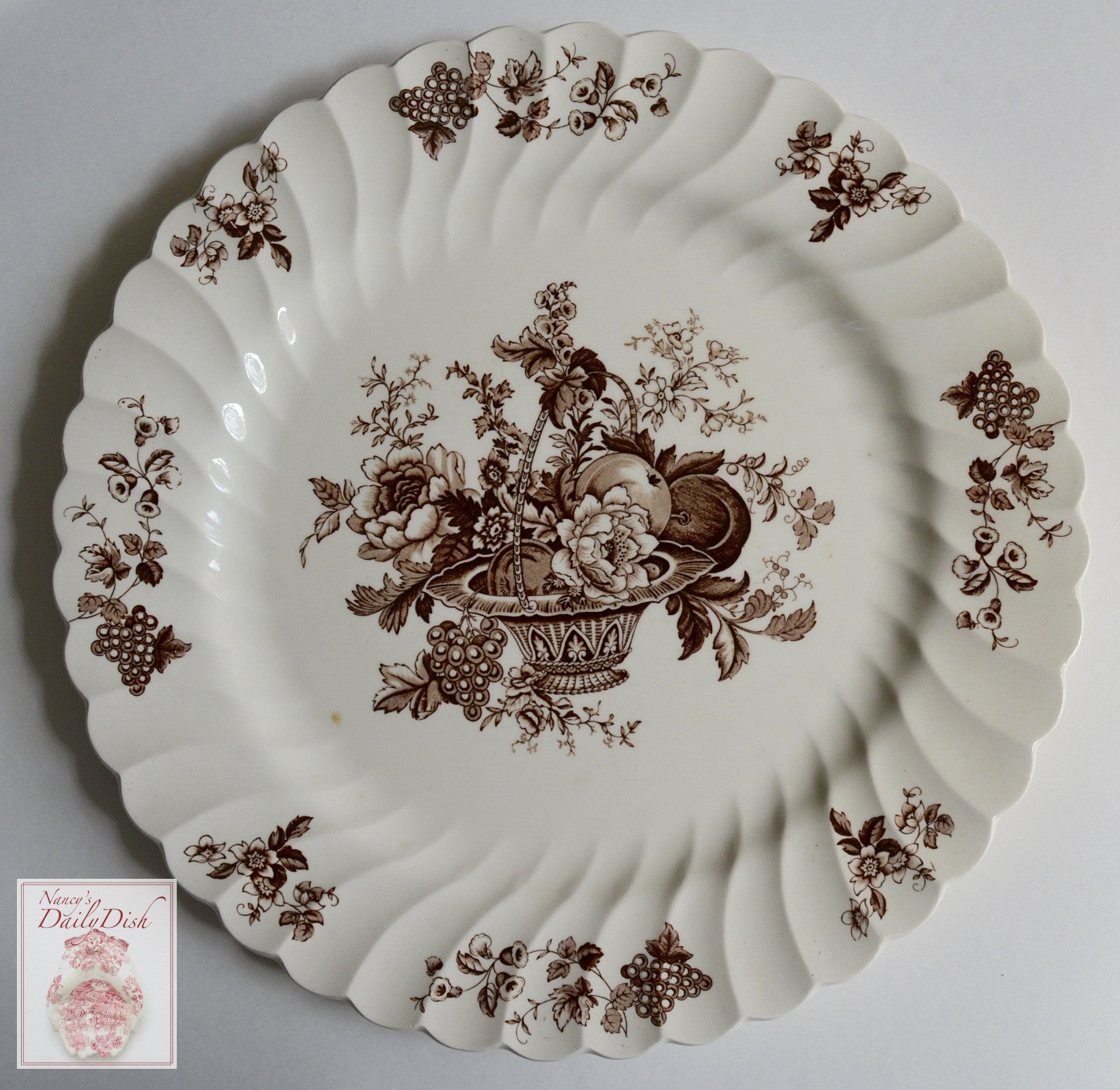 Brown Transferware