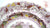 Chinoiserie 1891 Purple Polychrome Transferware Plate Ridgways Oriental