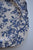 Blue Chintz Vines & Roses Rectangle Shape Sandwich Platter