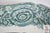 Circa 1833-47 Teal Transferware Platter Copeland Garrett Late Spode Ornate Warwick Urn Scrolls Thistle