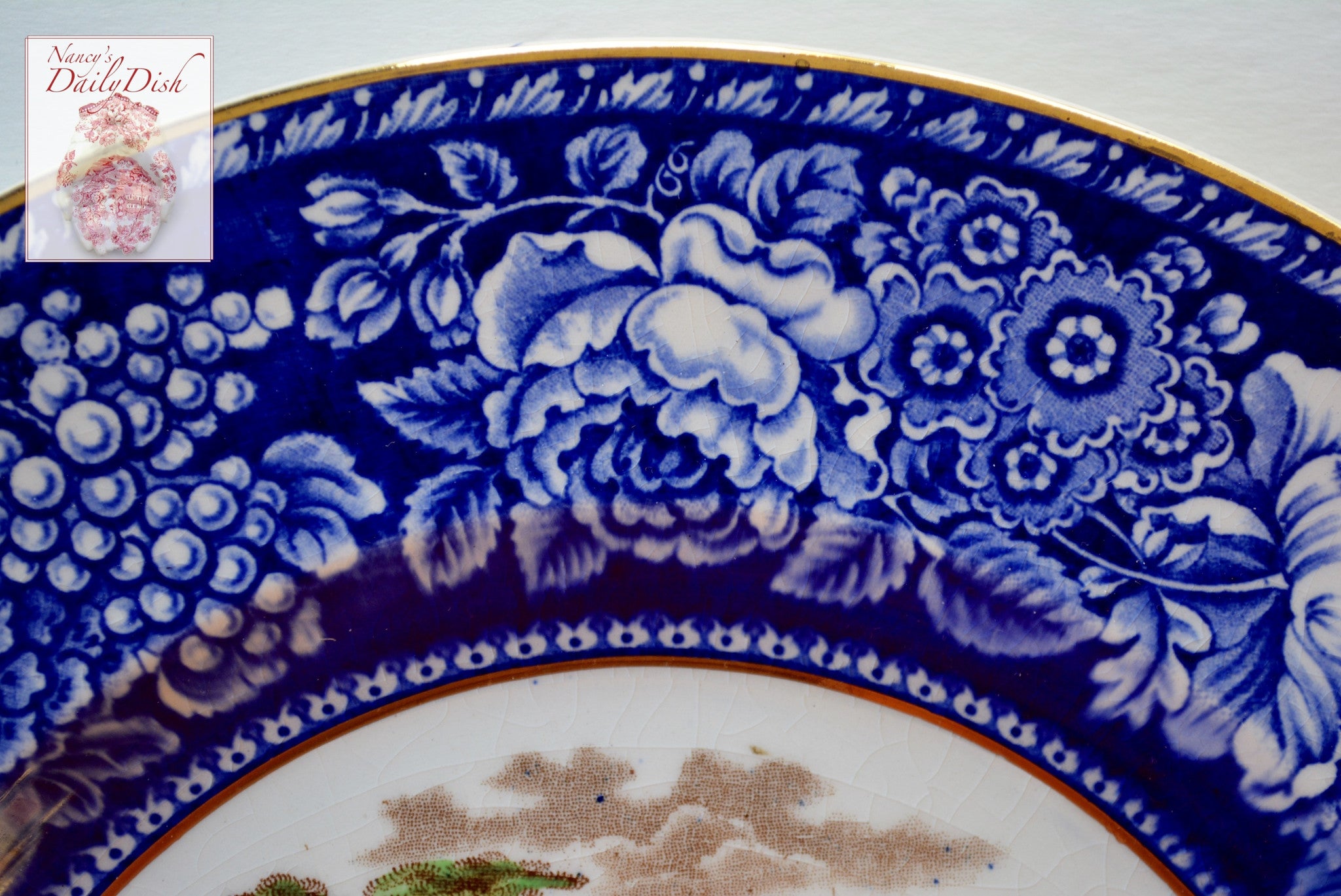 Blue Transferware