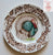 Thanksgiving Dinner Plate Tom Turkey Brown Transferware Plate / Charger Royal Staffordshire Clarice Cliff  Autumn Foliage