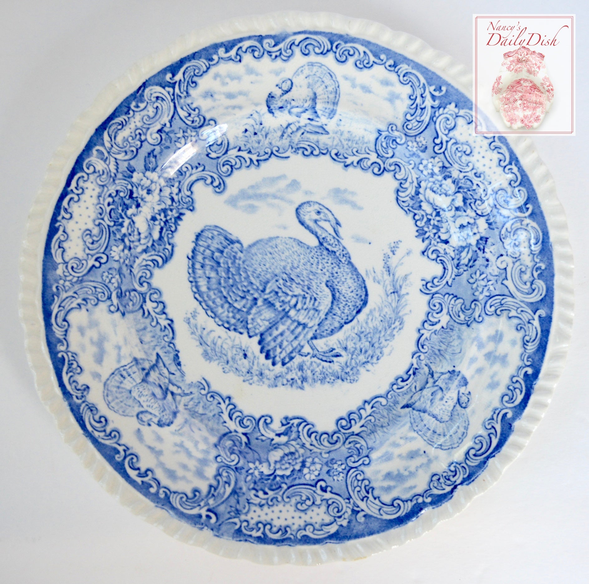 Blue Transferware