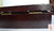 Vintage Wood Carrying Case / Suitcase / Briefcase - Bonded Leather & Buckle Handle